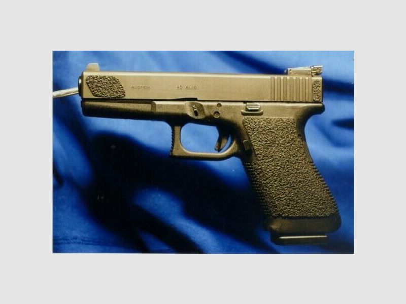 Diverse Griffschalen f. Glock 17/18/22/24/31/34/35 o.Fingerrillen DecalTape Gummi