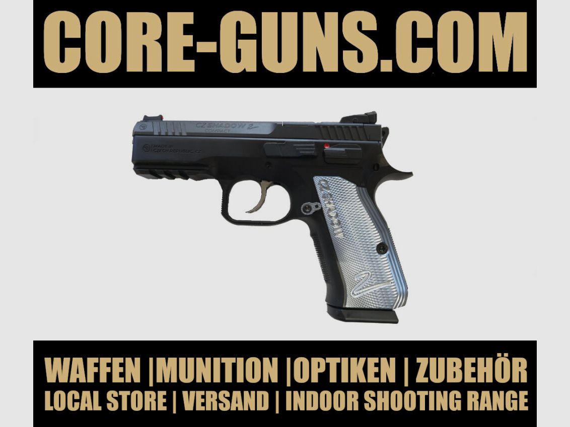 CZ Shadow 2 Compact Optic Ready OR 9mm sport pistol available immediately MSRP: €1888