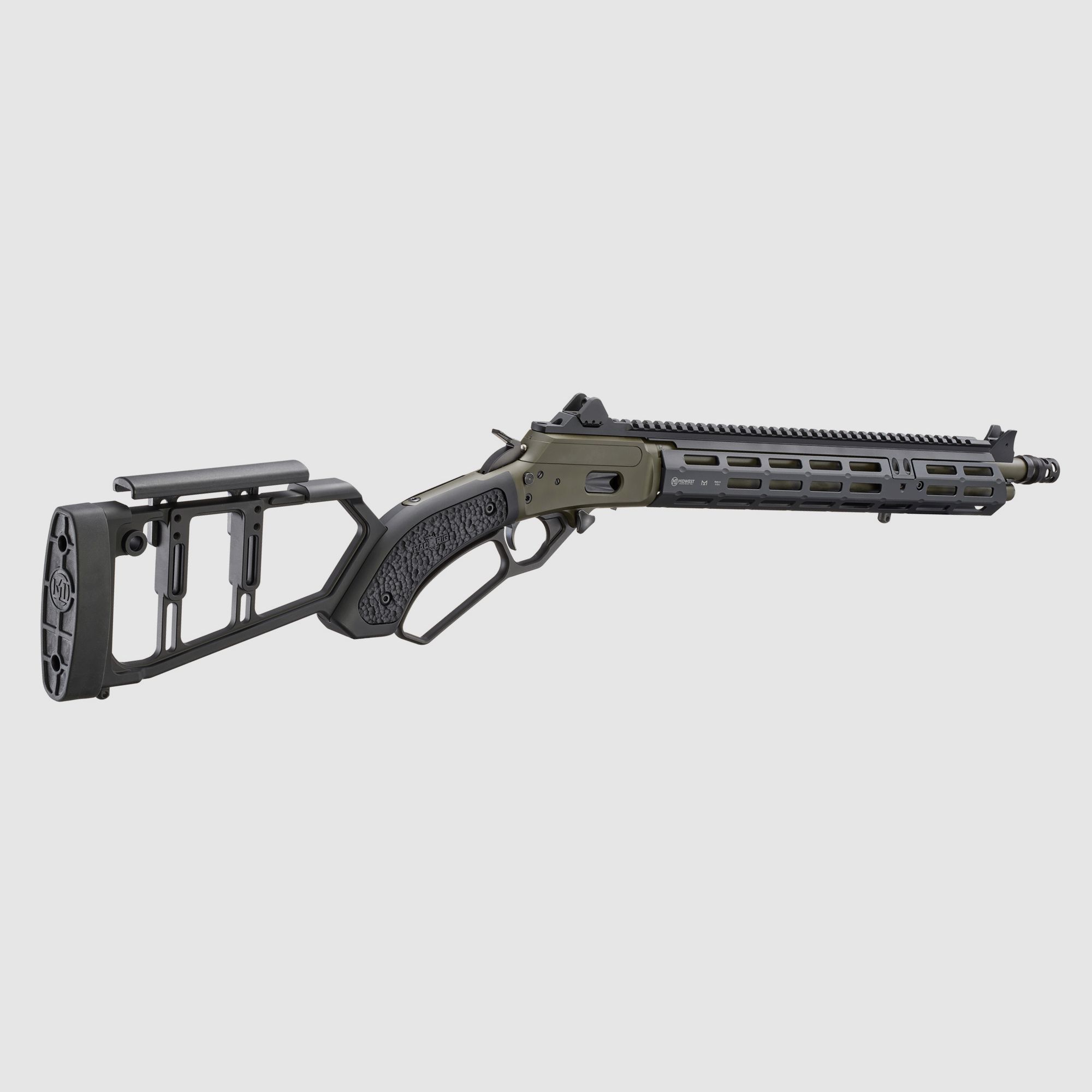 Marlin 1894 Mad Pig Customs Cal. .357 Magnum / .38 Special – Rifle de acción de palanca táctica