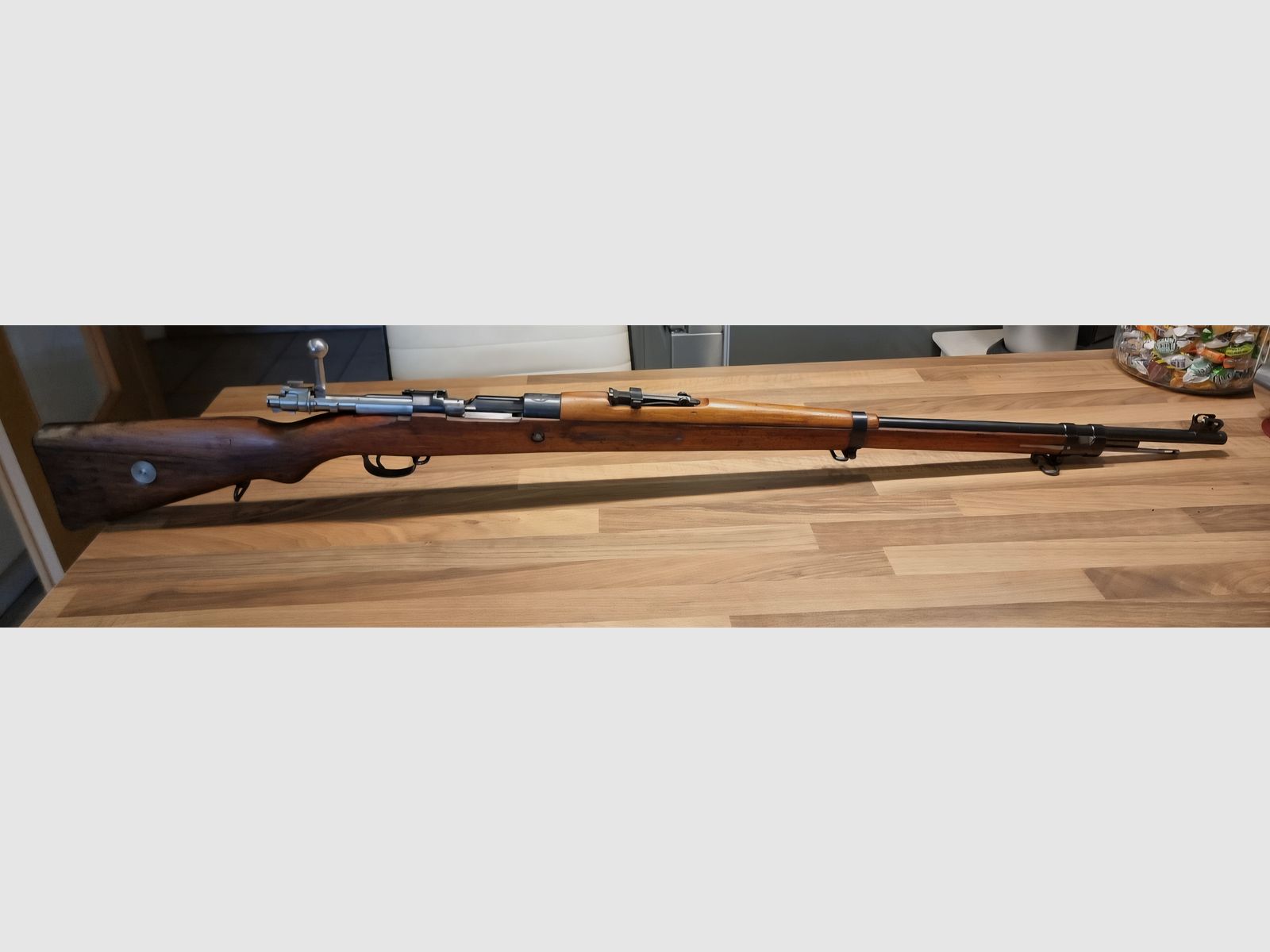 Raridad: Rifle de repetición Persa Mauser M 1938