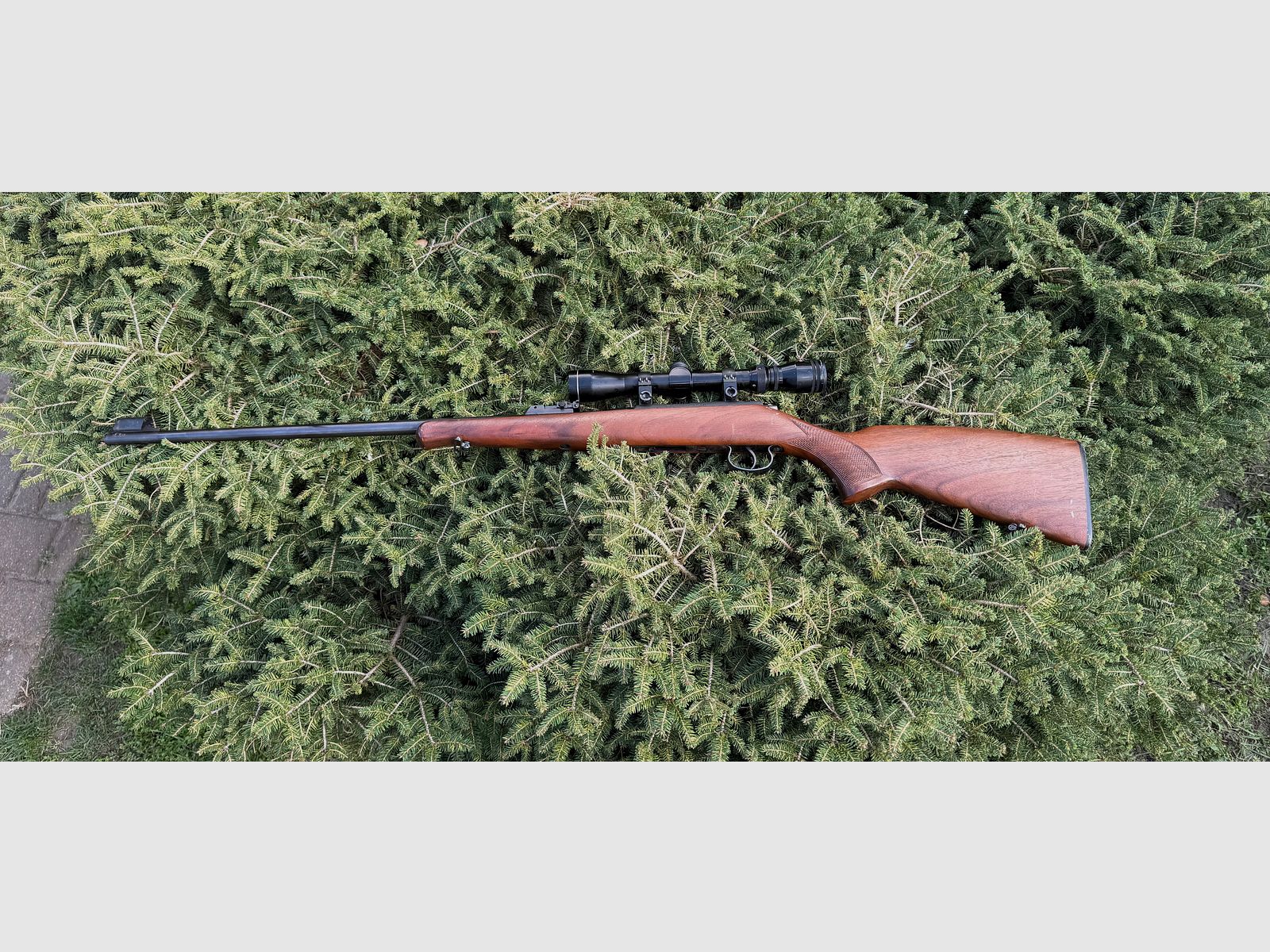 Carabine à répétition de petit calibre 22.lr Brünner avec optique 3-9x32