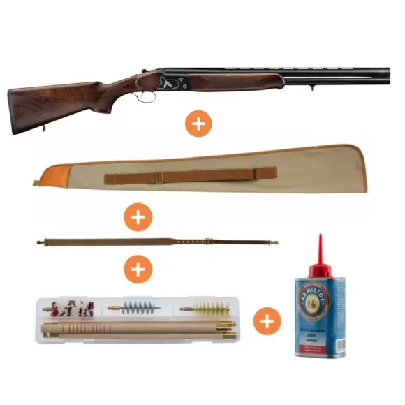 Pack Boven-onder Jachtgeweer Country Bécassier Kaliber 12/76