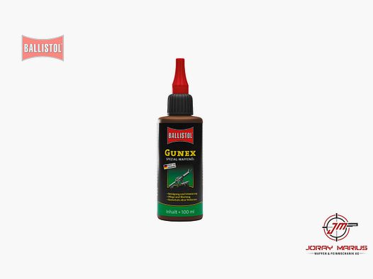 Ballistol Gunex Huile Spéciale pour Armes 100ml