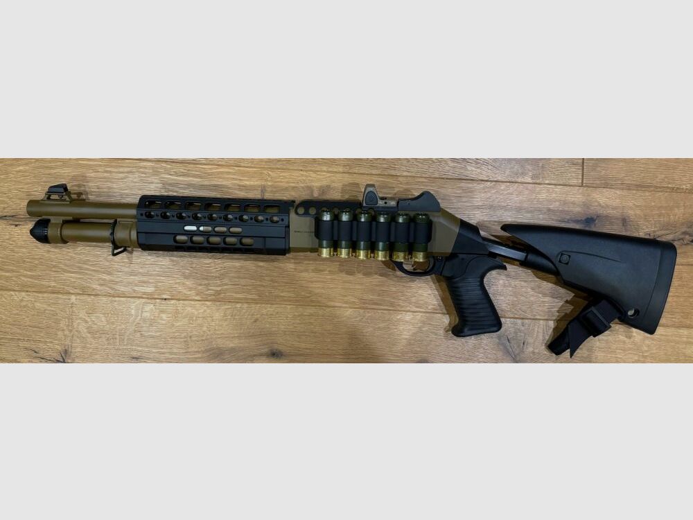 Benelli Benelli M4 Super 90 TS A1 36cm FDE mit Trijicon RMR