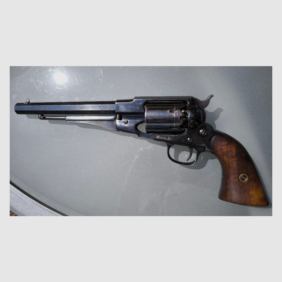 Pietta 1858 Remington New Modell Army Revólver de Percusión - .44 Calibre de Pólvora Negra