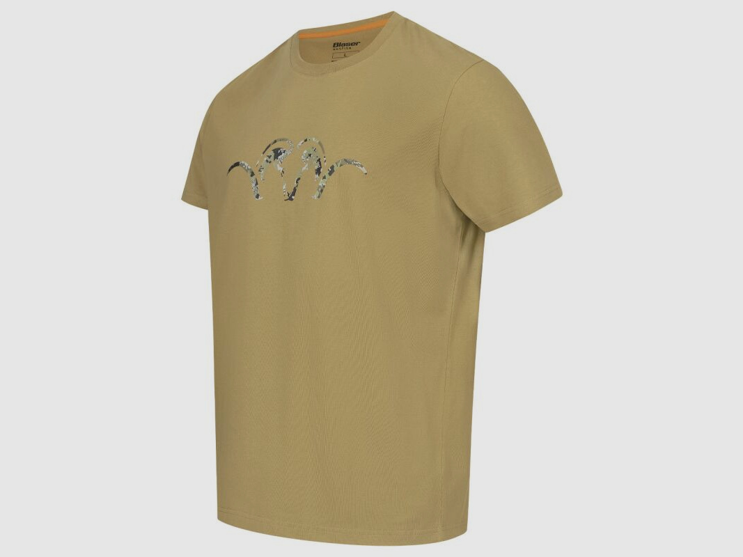 Blaser Herren T-Shirt Argali Matt Gold