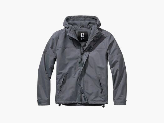 Brandit Windbreaker Frontzip - Antracita / S Hombres