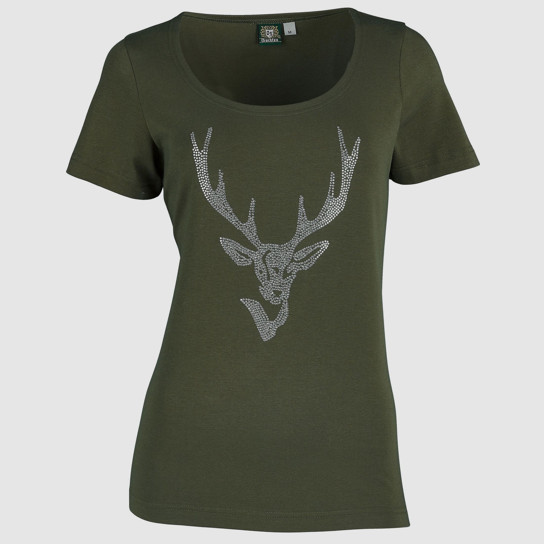 T-shirt da donna OS-Trachten con strass