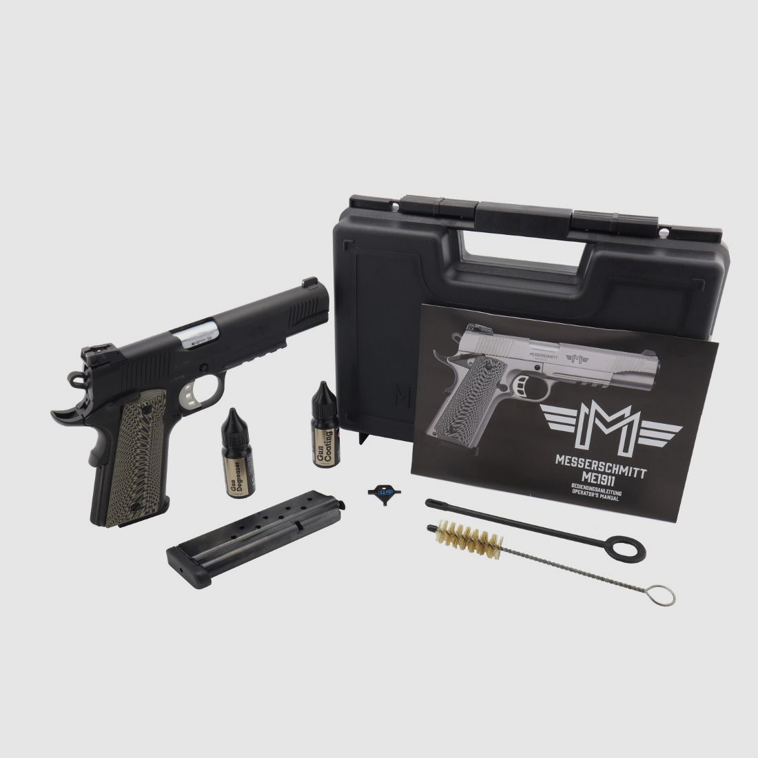  Messerschmitt Pistole ME 1911 Black 5" Kaliber: .45Auto (.45 ACP)