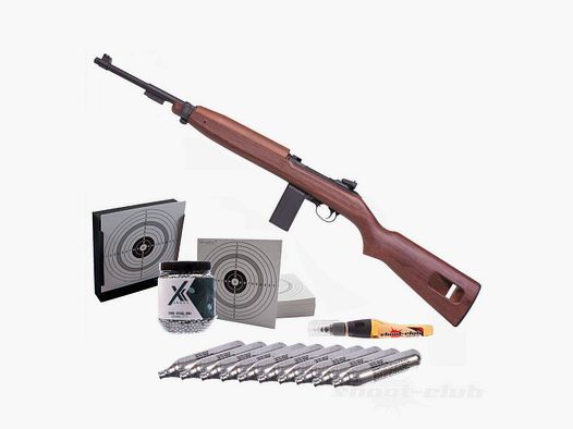 Springfield Armory M1 Carbine CO2 Gewehr Polymer 4,5mm BB Kugelfang Set