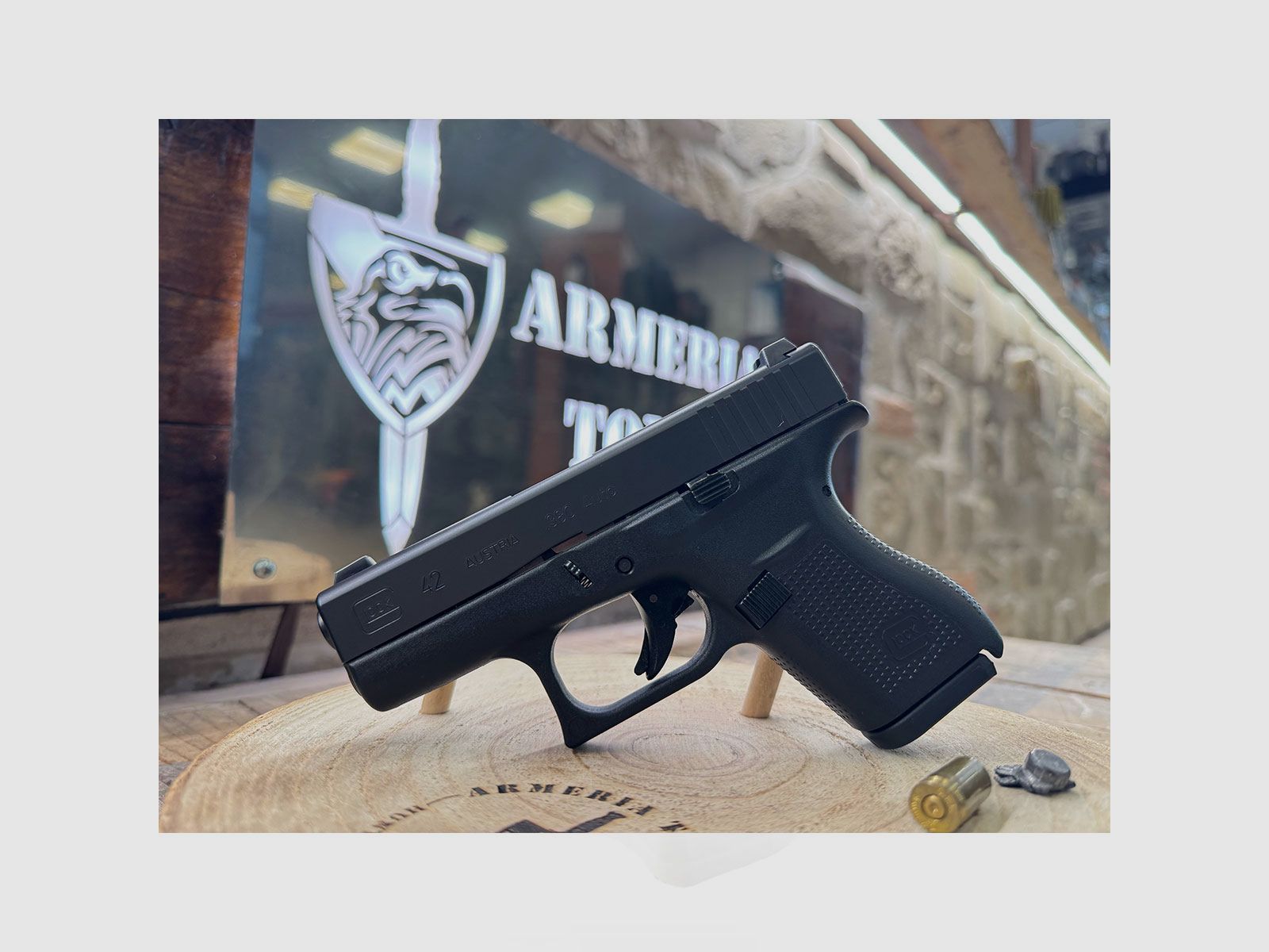 USADO – PISTOLA – GLOCK MOD. 42 cal. 380 AUTO | 9 CORTO, imagen 1 de 5