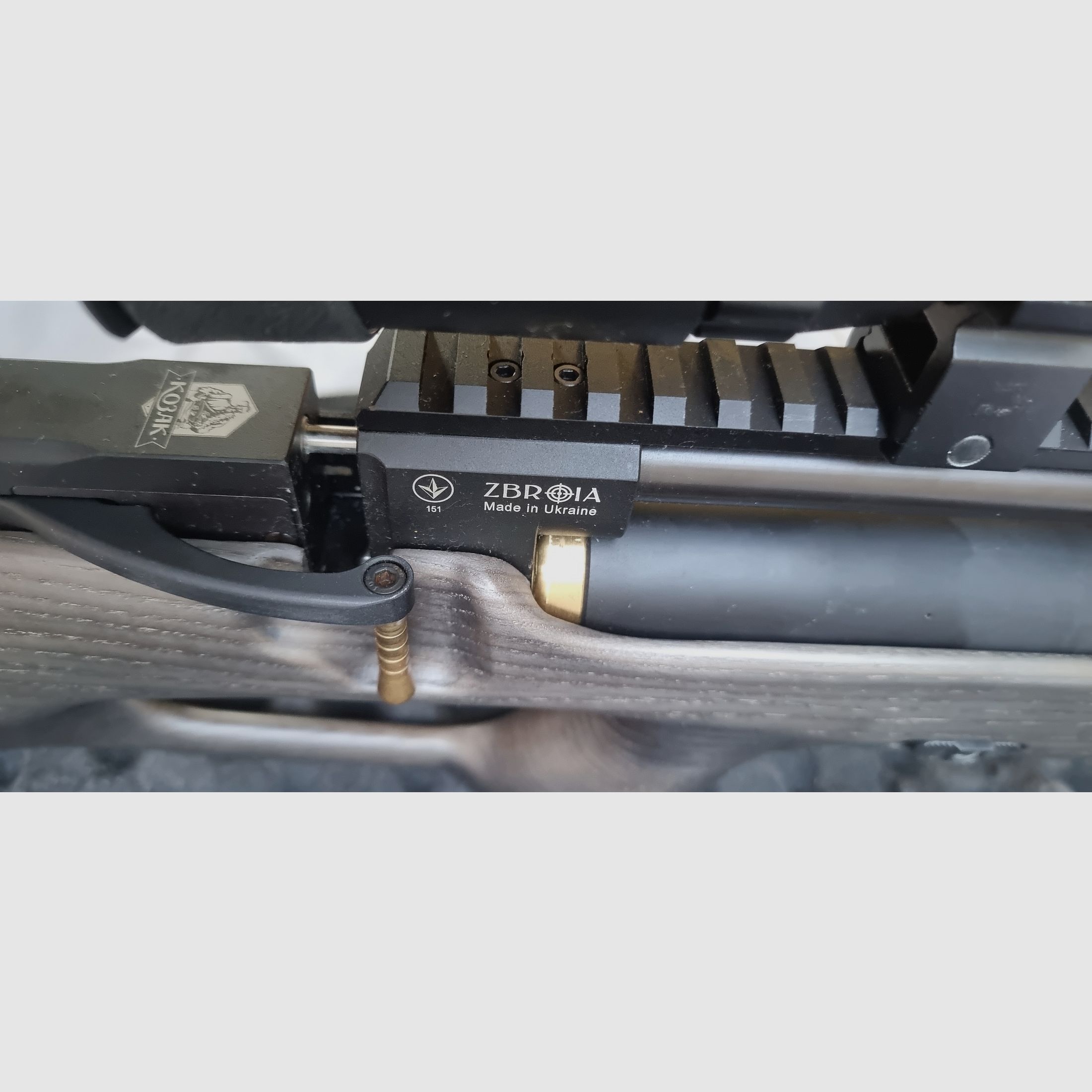 Reserved Zbroia Kozak air rifle Bullpup with 4 magazines, pump, etc.