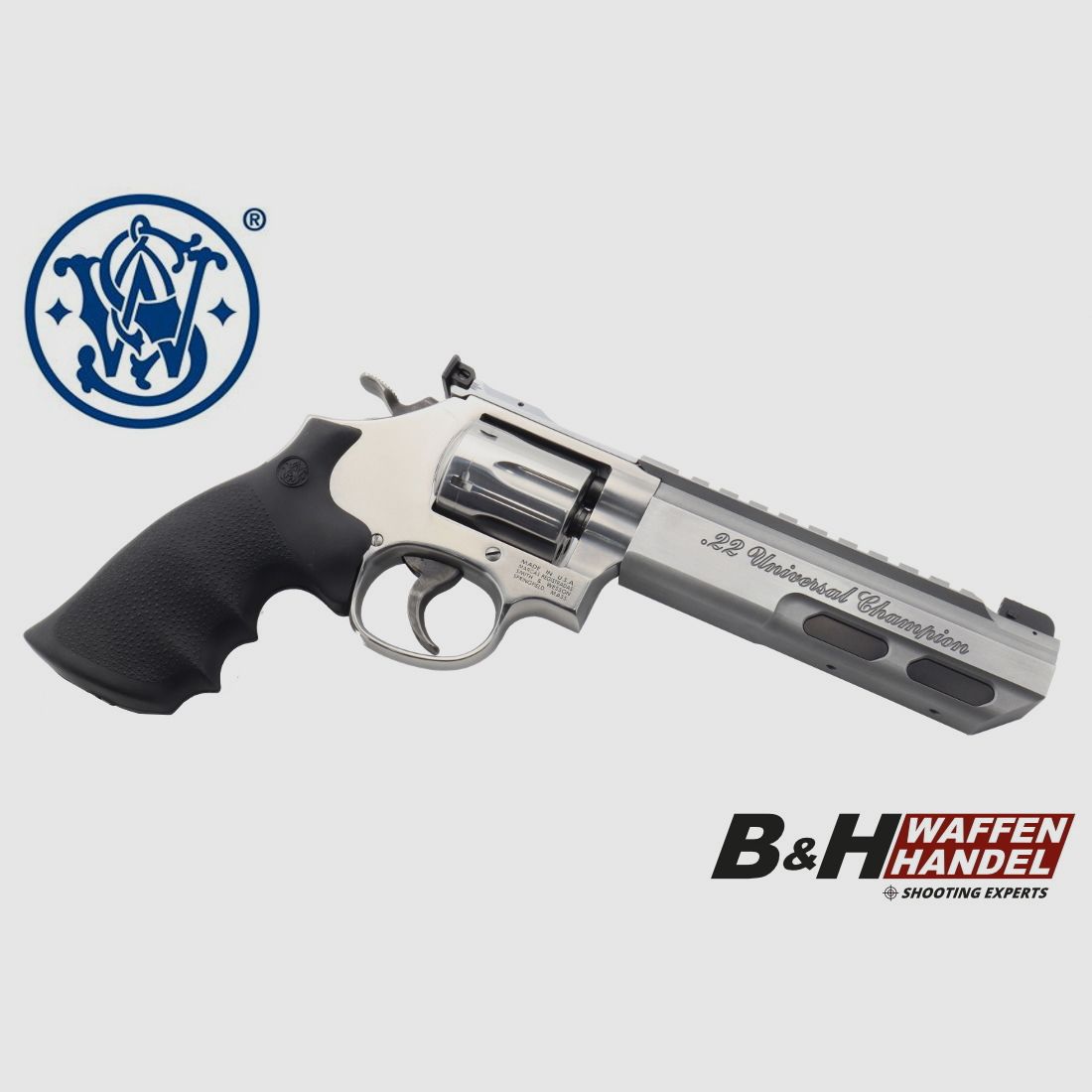 Smith & Wesson 617 Uniwersalny Mistrz S&W Rewolwer małokalibrowy KK