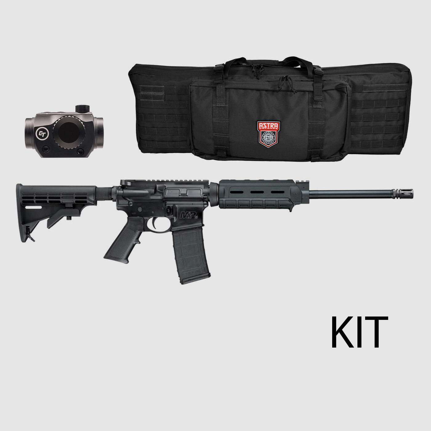 RIFLE – SMITH & WESSON M&P15 SPORT II OR M-LOK 16′ .223R.+CTS25+ASTRA HOLSTER AR