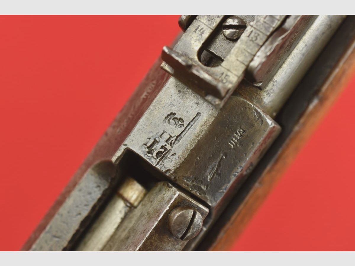 #2662 Carabina M1870 Berdan II, fabricada en 1876, cal. 10,75x58R, imagen 34 de 43