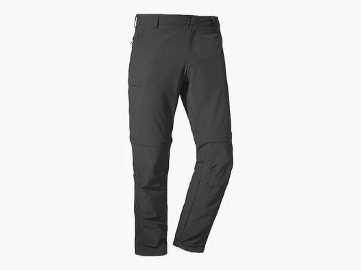 Pantalons SCHÖFFEL Folkstone à zip gris