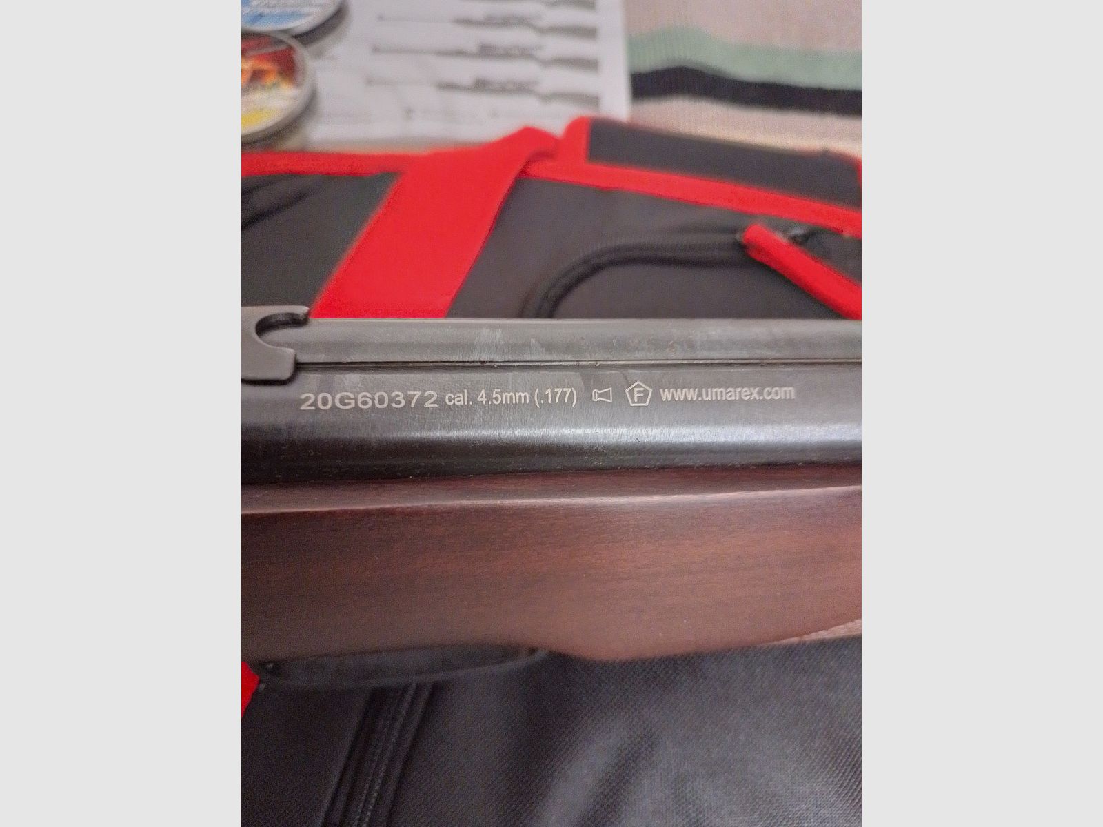 Luftgewehr HÄMMERLI HUNTER FORCE 900 COMBO 4,5 MM DIABOLO MIT 6X40 ZIELFERNROHR & Futteral & 2 Dosen Diabolos 