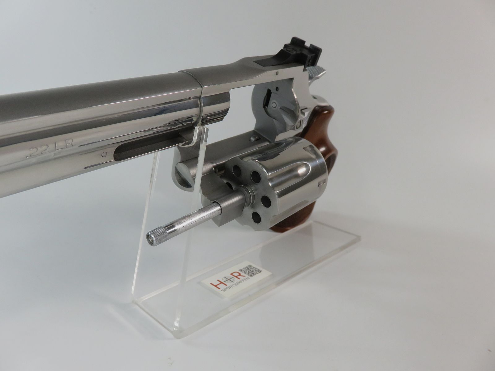 Taurus sport revolver caliber .22 | 6 inch | nickel-plated | like new