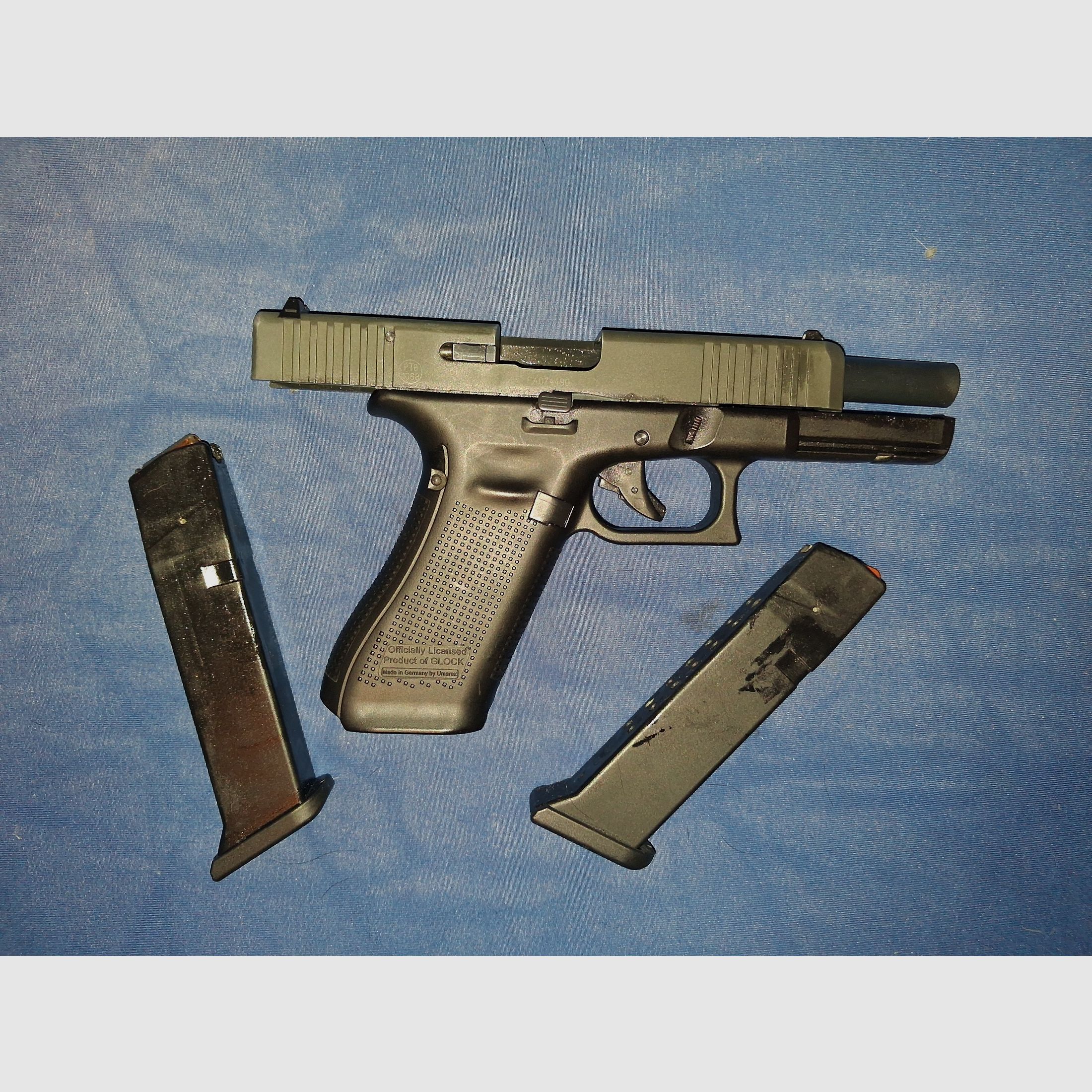 Wapenverzameling, RAM 68. Bull Barrel 22. Schreckschuss 9mm Zoraki Glock luchtgeweer 4,5mm, afbeelding 19 van 20