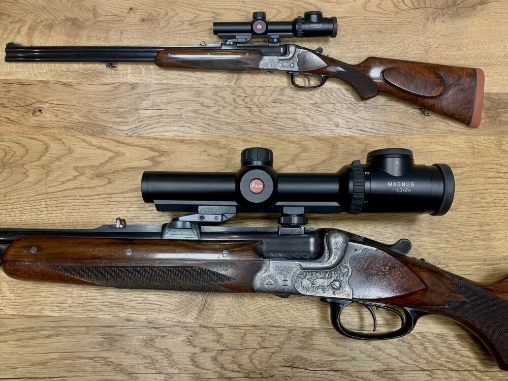 Fanzoj double-barreled rifle / mountain rifle