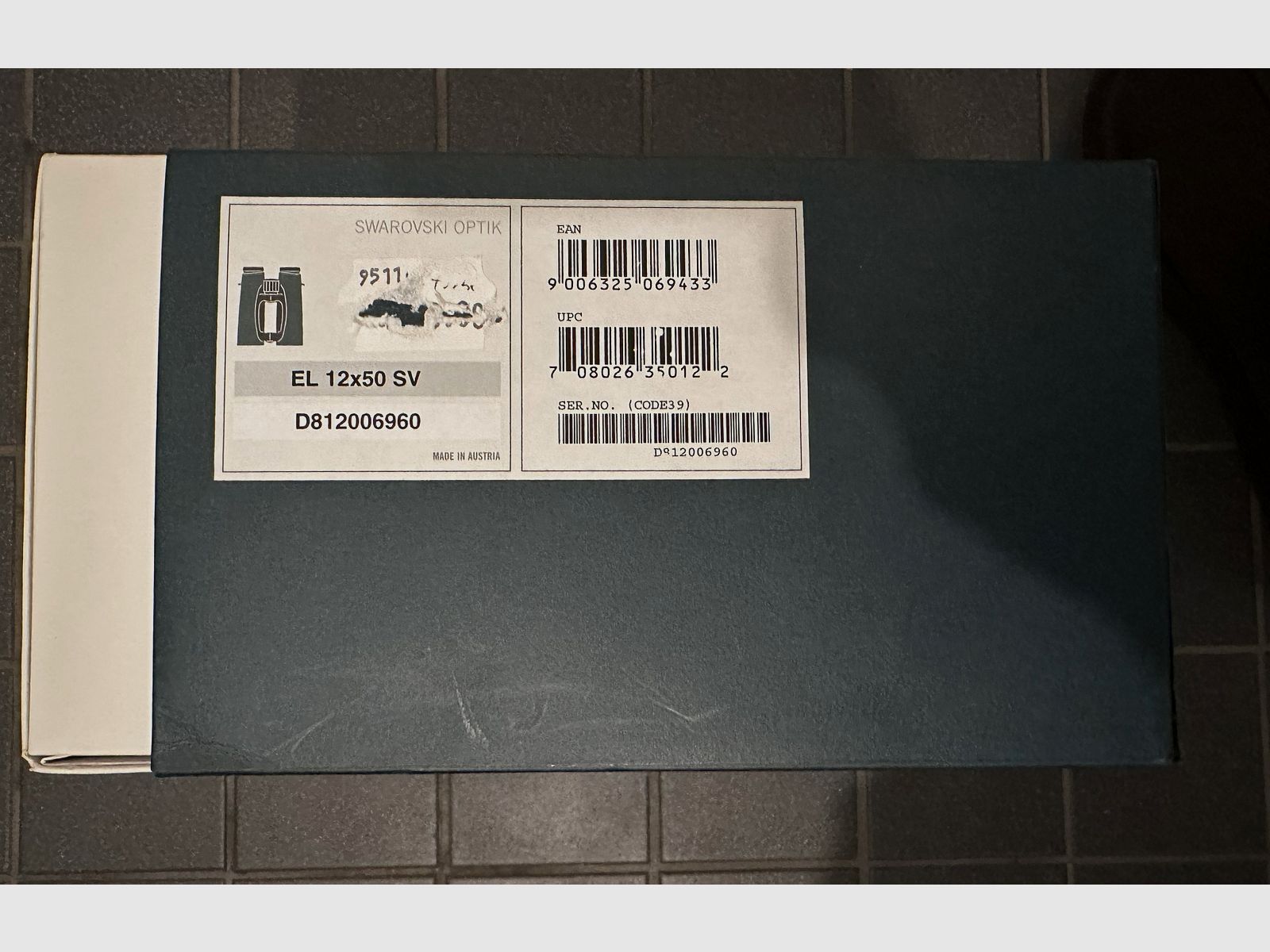 Swarovski EL 12 x 50 SV - used & in good condition