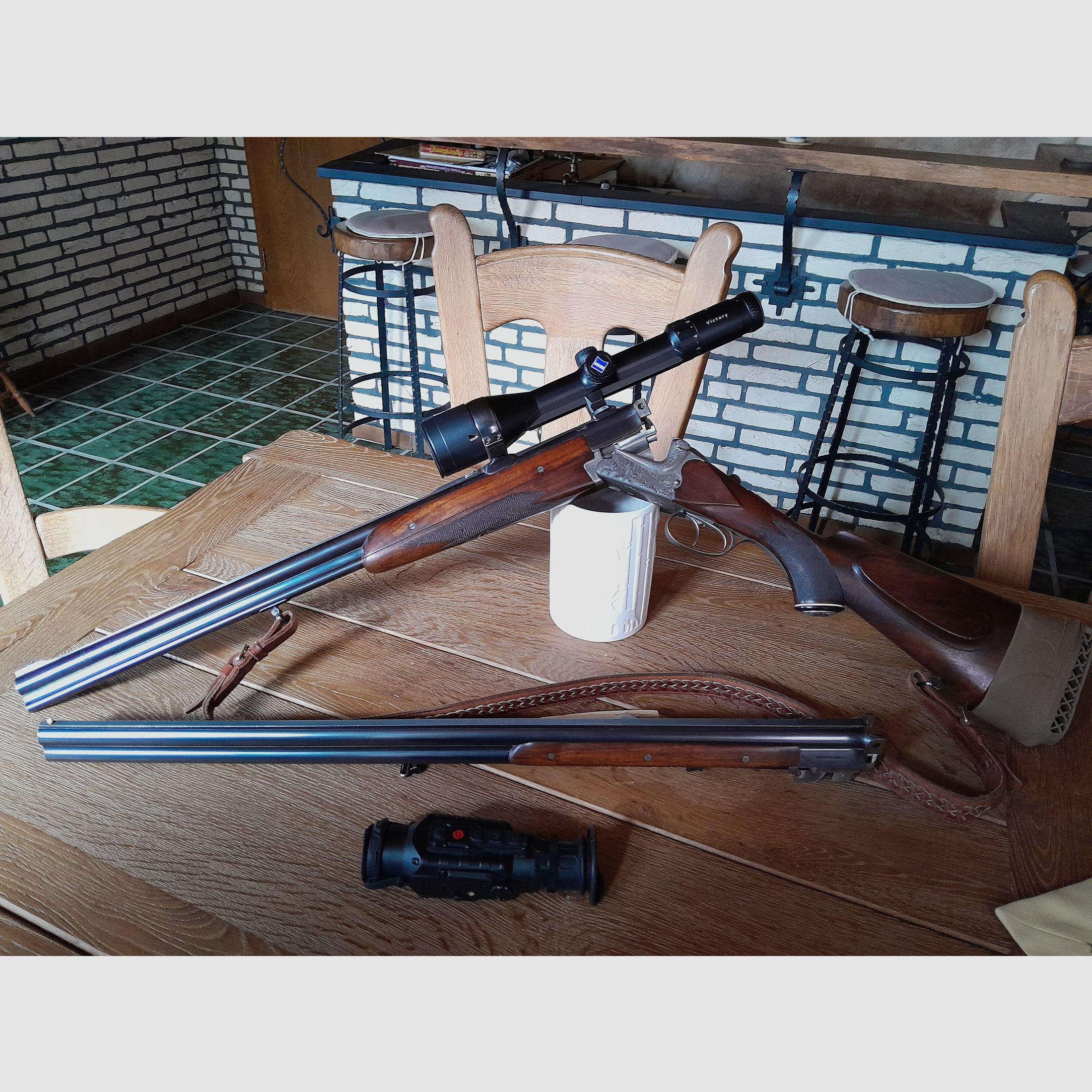 Merkel Bockbüchse z akcesoriami