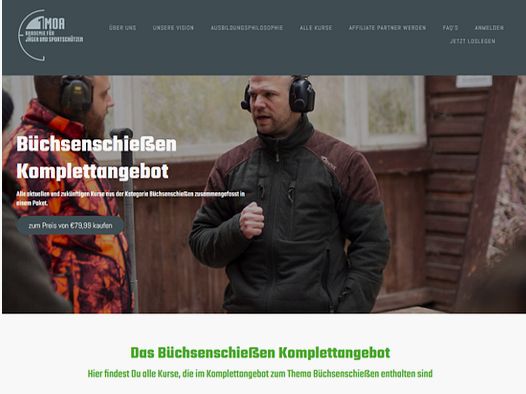 Büchsenschießen – Komplettangebot | Onlinekurs-Bundle