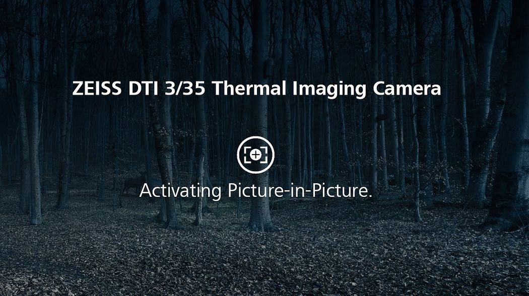 ZEISS DTI 3/35: Activating the Picture-in-Picture Mode.