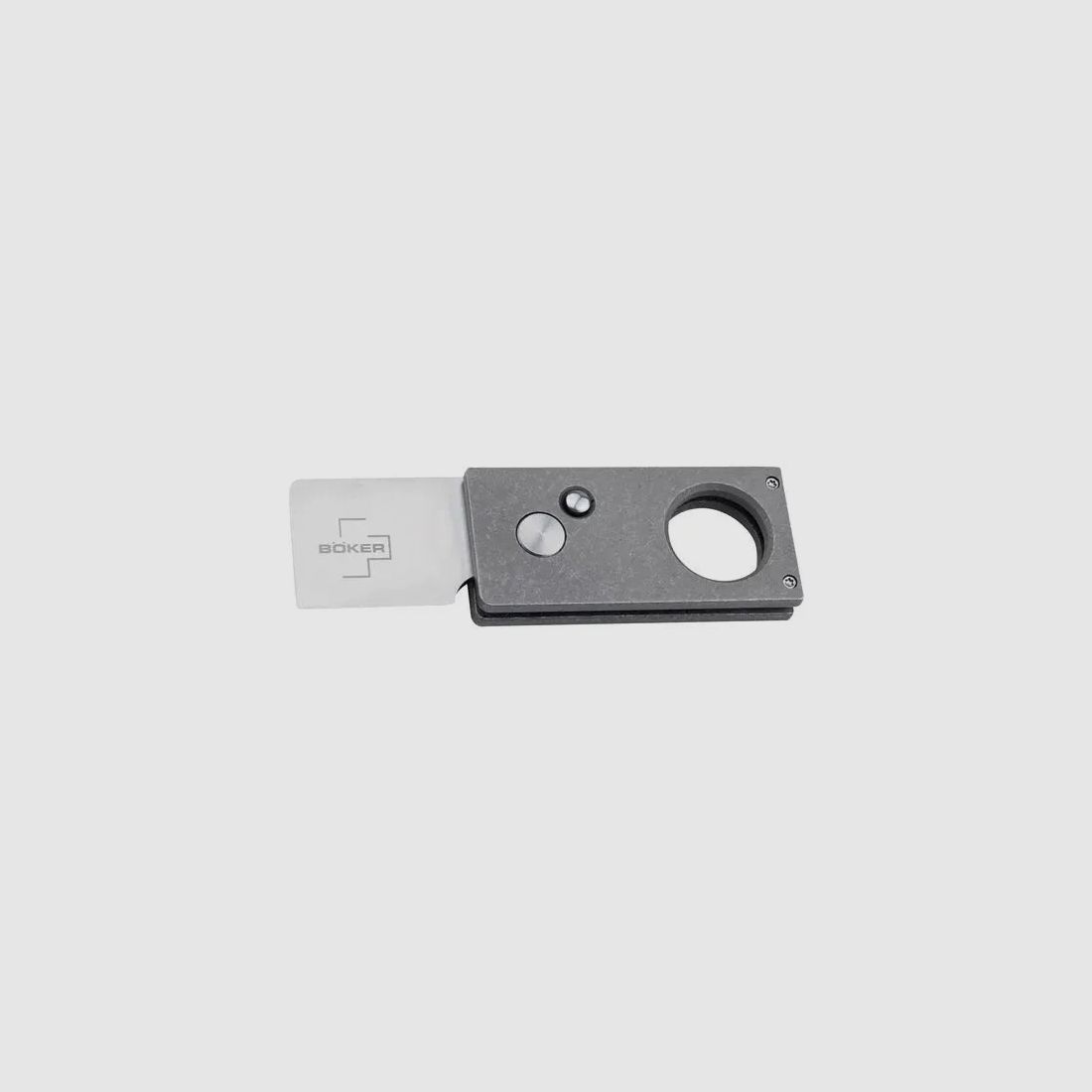 Böker plus Böker Plus Taschenmesser Cigar Cutter silberfarben