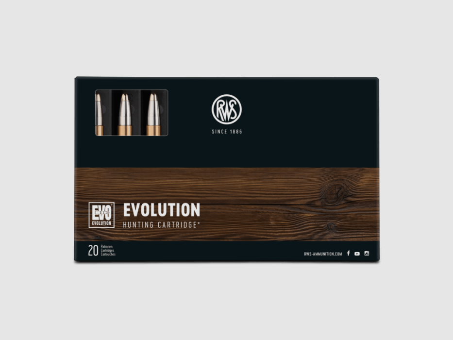 Munitions RWS 8x57 JS EVO 13 g, image 1 sur 2