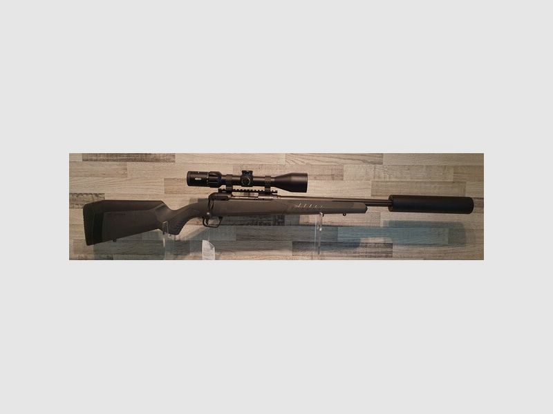 Neuware - Savage 110 Tac Hunter Kal. .308 m. 46cm Lauf - Set incl. Meopta 3-15x50 plus Schalldämpfer