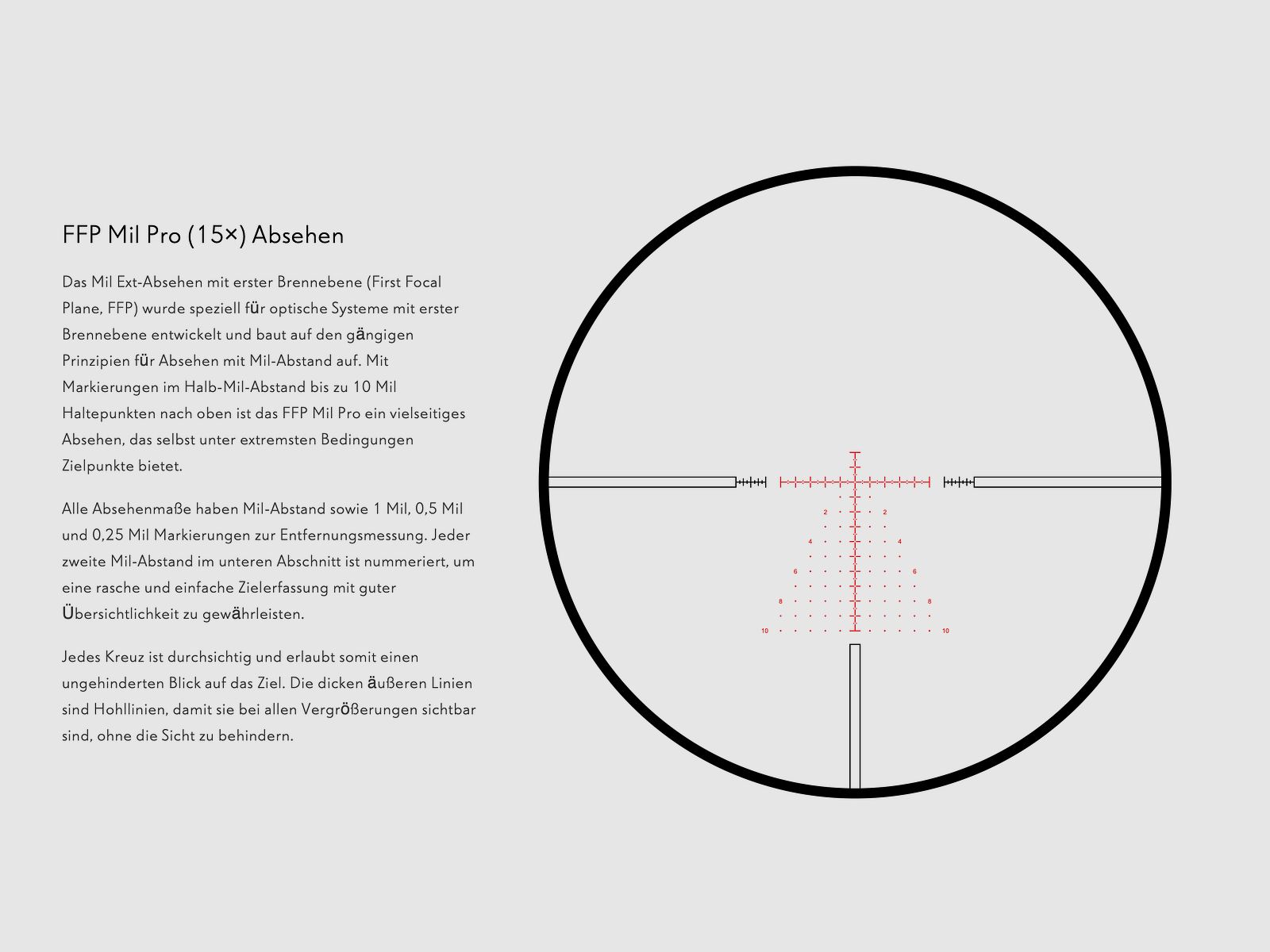 HAWKE 18520 luneta celownicza Frontier FFP 3-15x50 Mil Pro