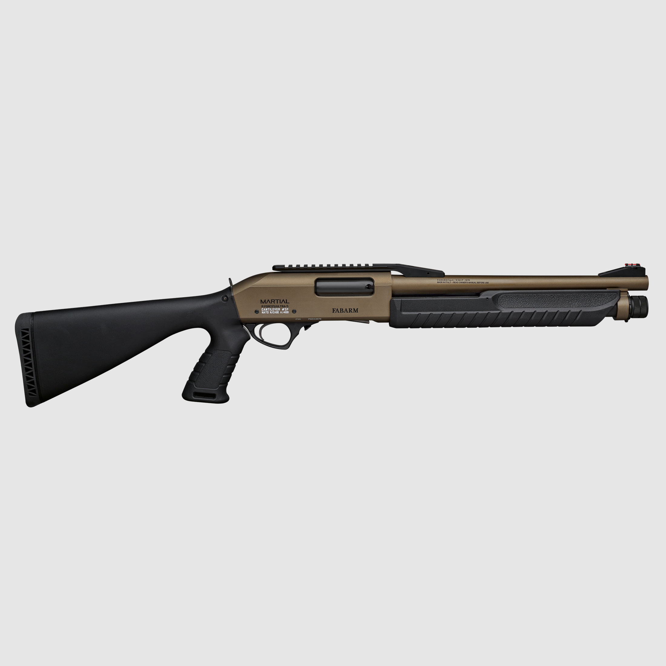 Fabarm – fusil à pompe / Martial Cantilever / cal. 12/76 / 14 / Pro Forces, image 1 sur 5