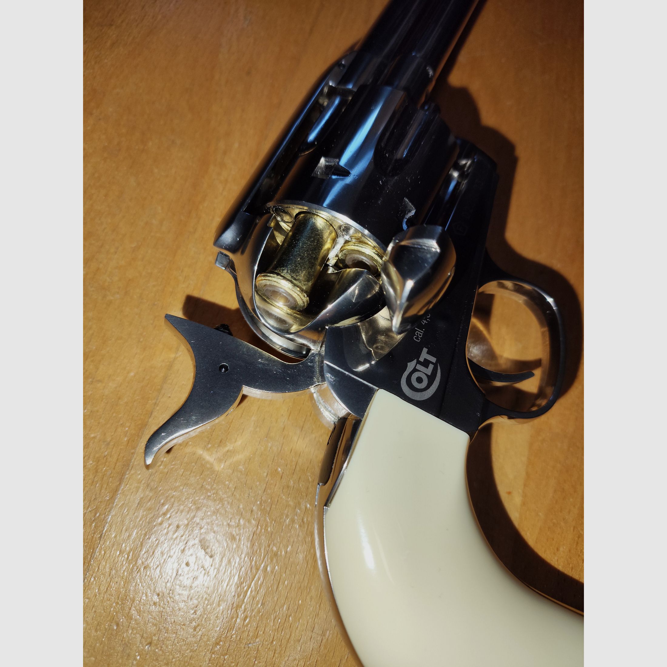 Colt "Peacemaker" SAA Nickel Co2 Revolver Kaliber 4,5 mm BB