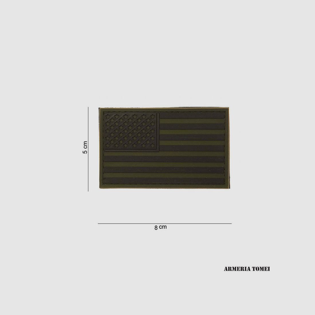 PATCH – 3D PVC USA SUBDUED #11181