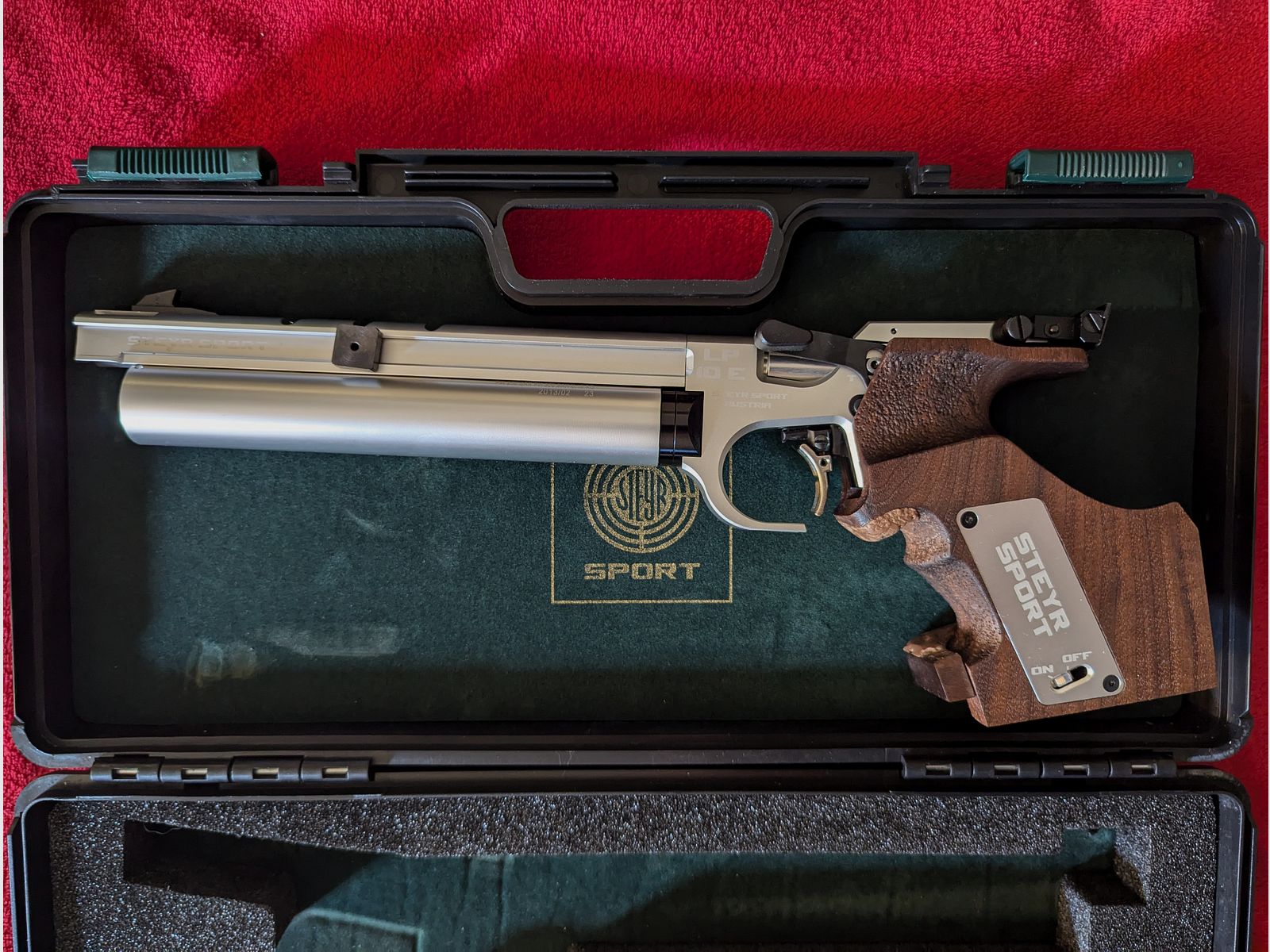 Match Luftpistole Steyr LP10E keine EVO zu verkaufen