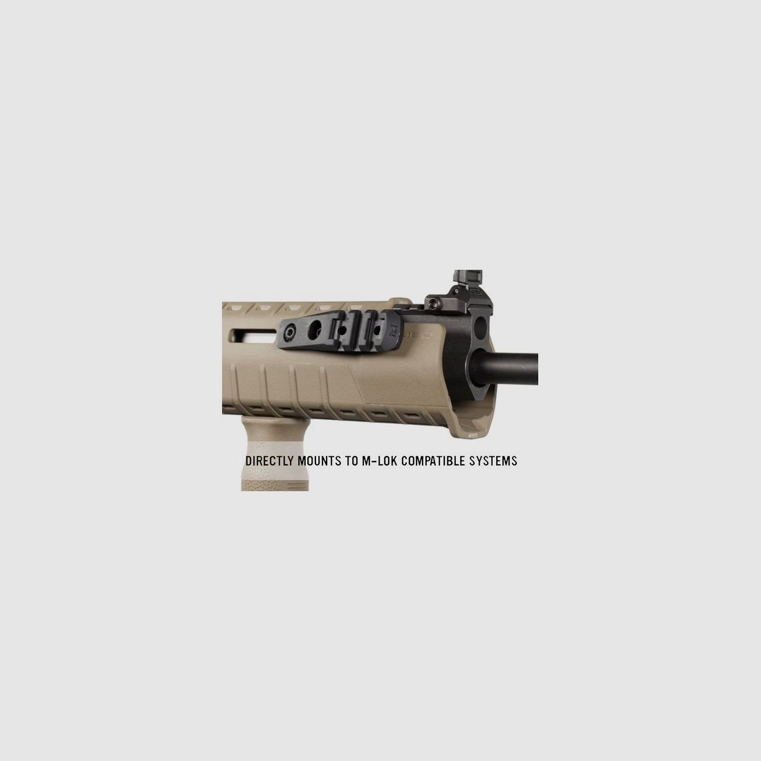 Magpul M-LOK™ Cantilever Rail/Light Mount, Sistema M-LOK in polimero, immagine 3 di 4