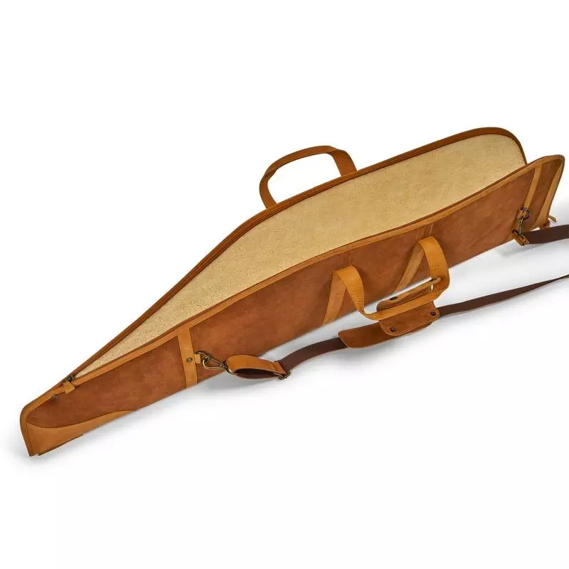 Étui en daim/cuir du chasseur Aston marron/marron, image 4 sur 4