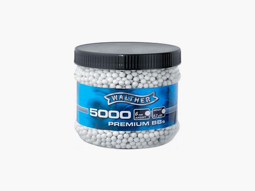 Softair - Kugeln Walther Basic Selection BBs - 0,20g 5000 Stk. Wei