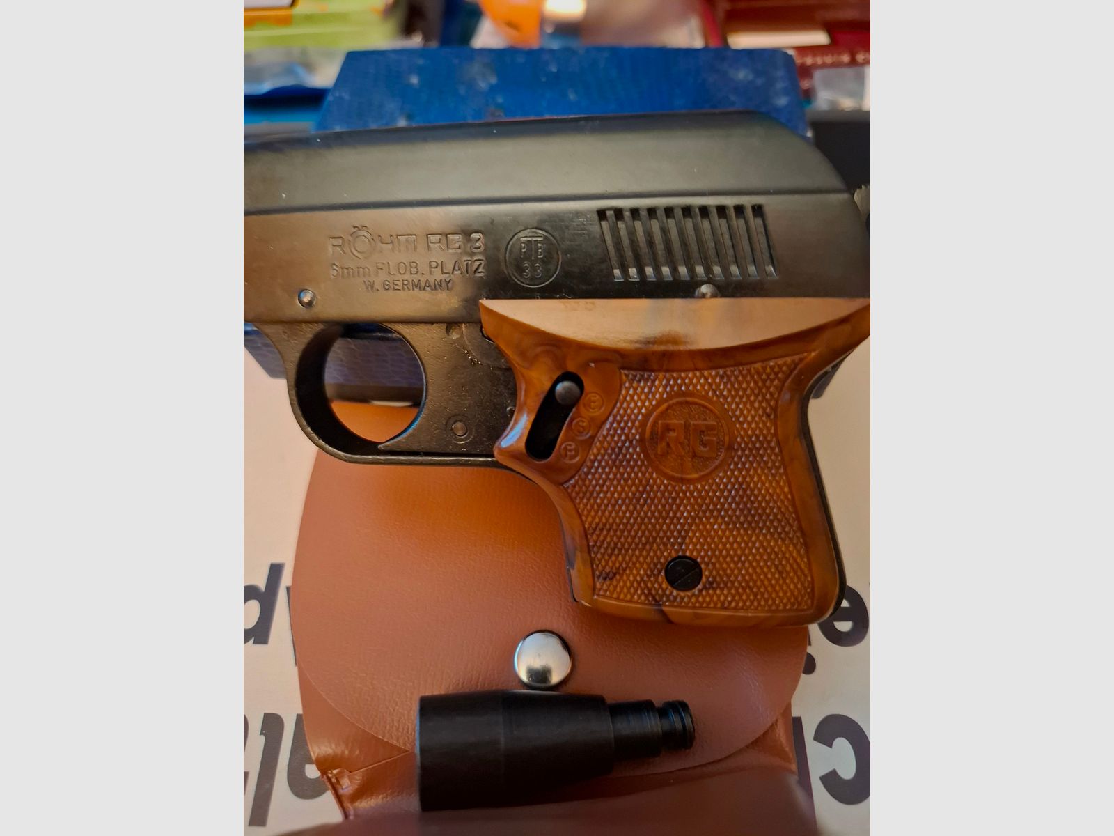 Röhm Rg 3  PTB 33  6mm Flobert  "VERY GOOD