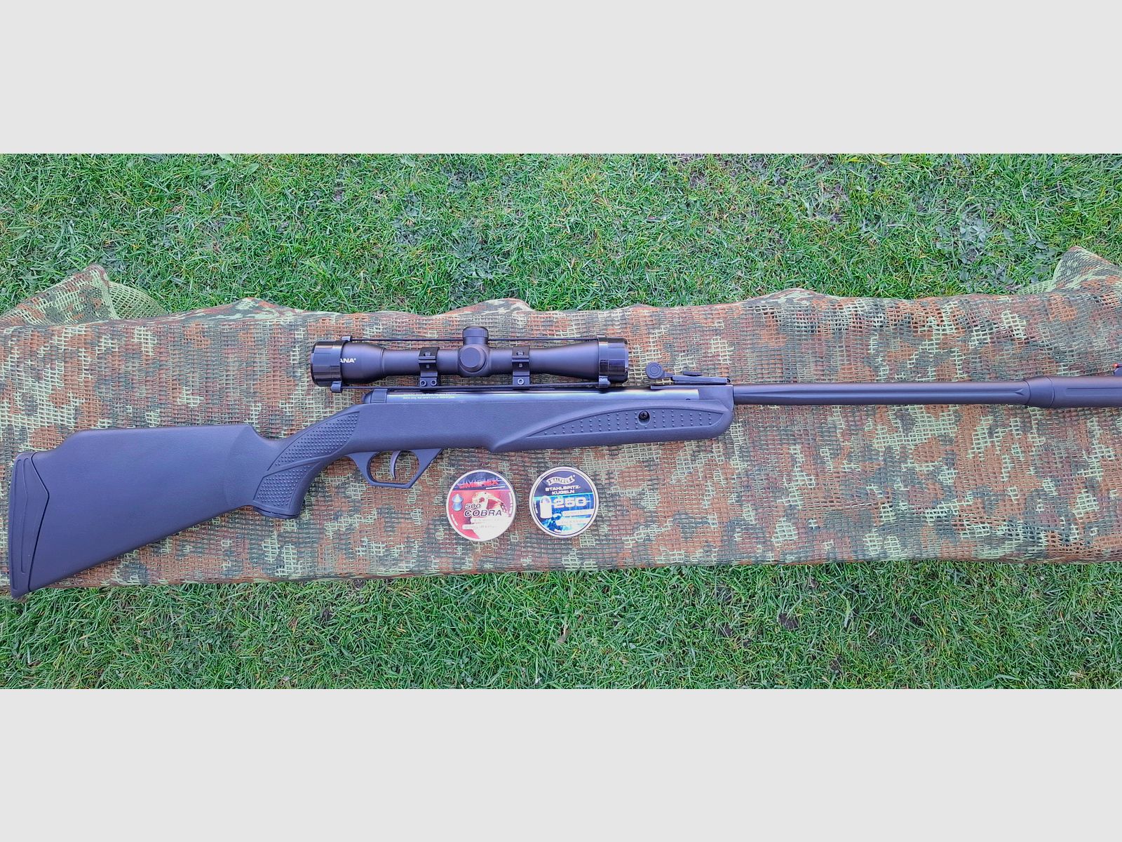 Diana twenty-one 4,5mm (F) inkl. DIANA Zielfernrohr 4x32