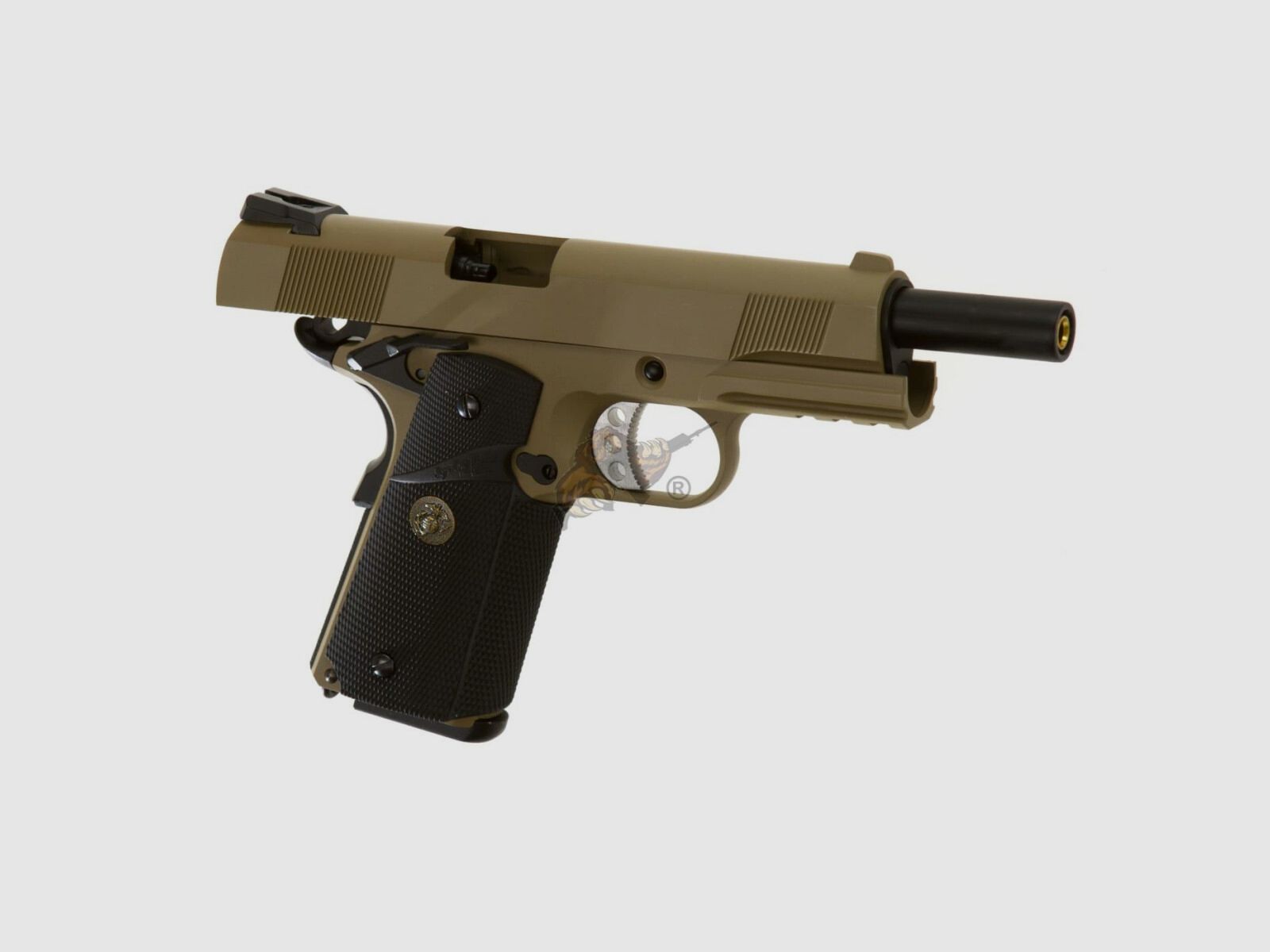 M1911 MEU Tactical Full Metal, GBB Desert -F-