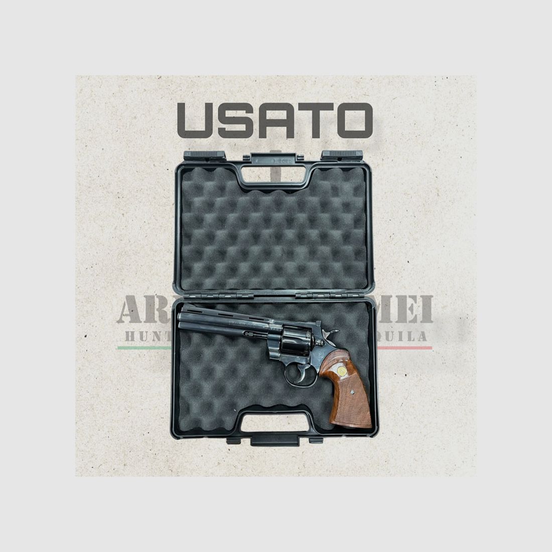 GEBRAUCHT – REVOLVER – COLT MOD. PYTHON BLUE 6″ Kal. 357 Mag., Bild 4 von 4