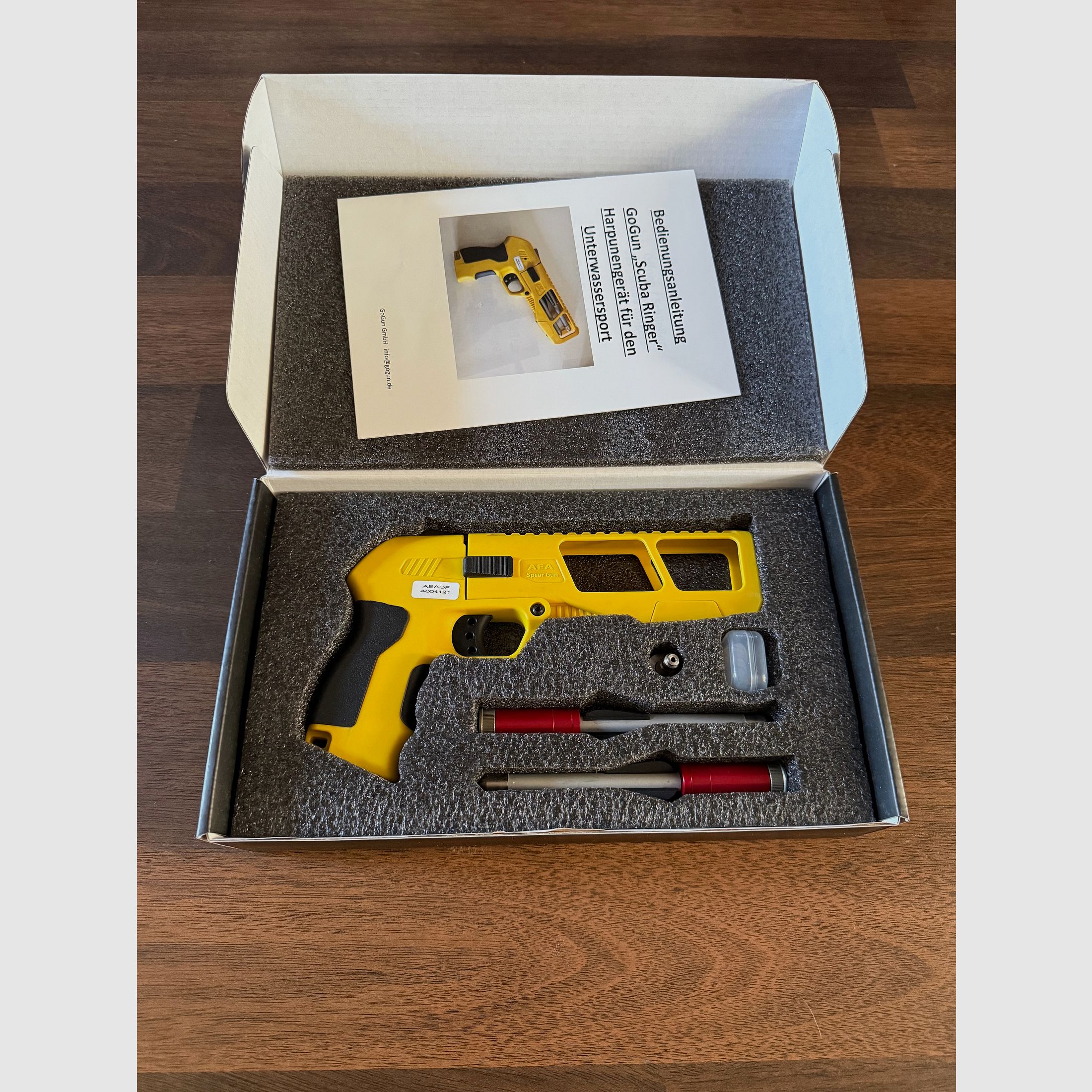 Scuba Ringer MK1 Set with pump and precision scale