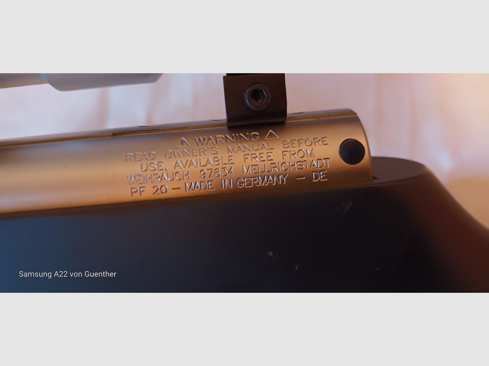 Weihrauch HW 35K F Black Silence Luftgewehr - 4,5mm