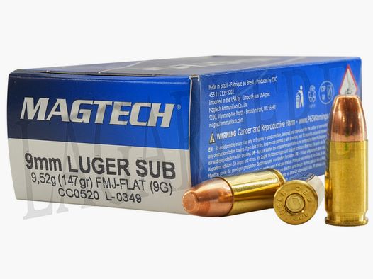 MAGTECH 9G(CARTOUCHE A BALLE)