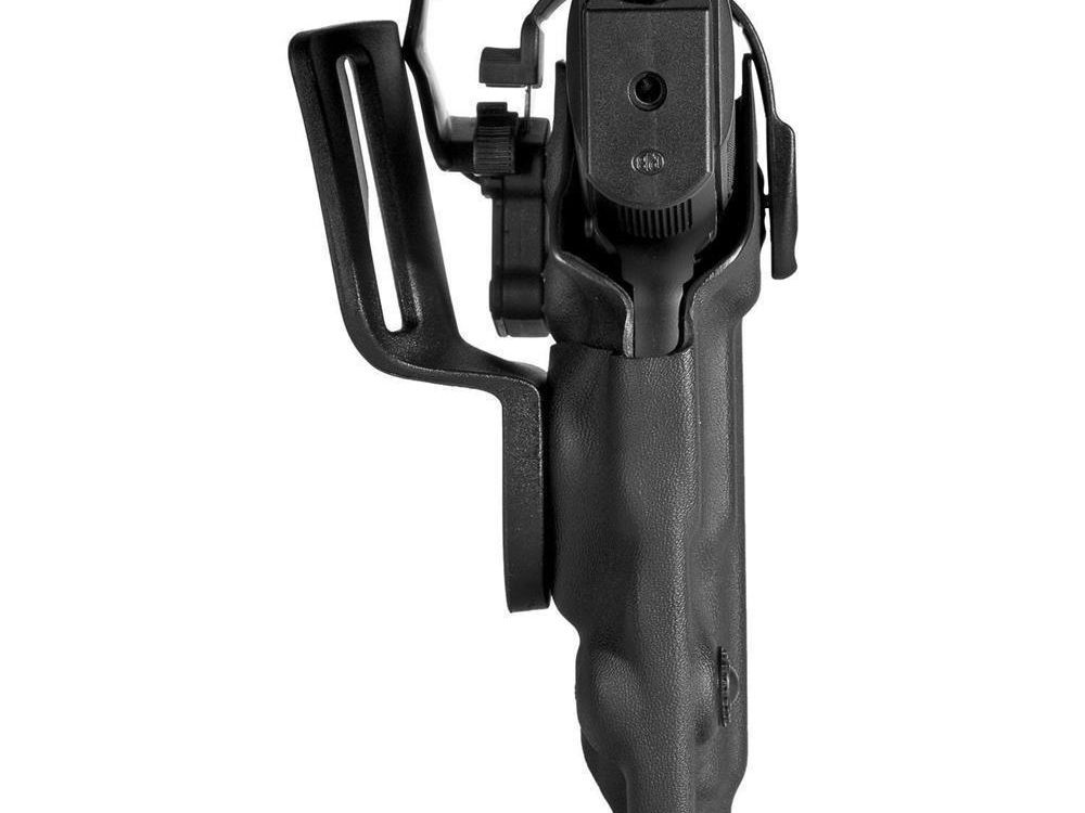 DUTY SAFETY Holster mit Sicherheitslevel II Glock 19/19X/23//25/32/38/45-Rechtshänder
