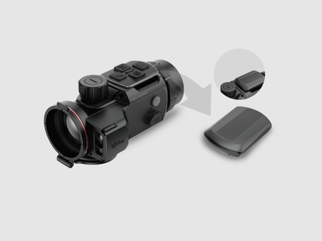 Infiray IBP-6 Accu's + Oplader Vervangaccu's