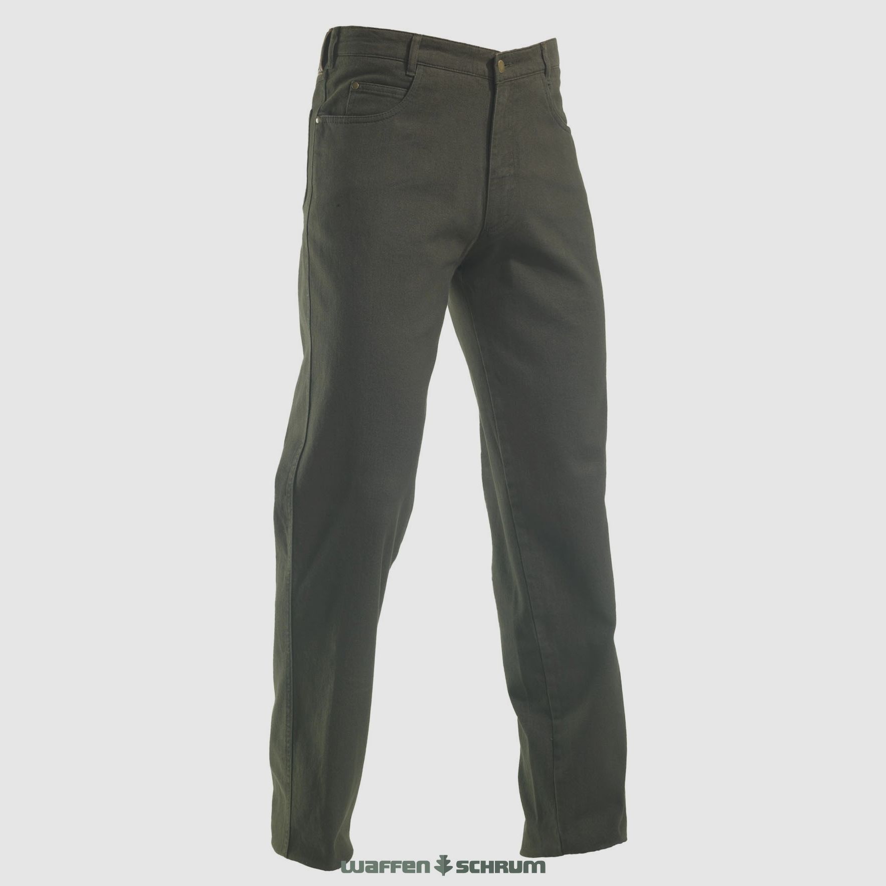 Rascher Jagd-Jeans Stretch Grün