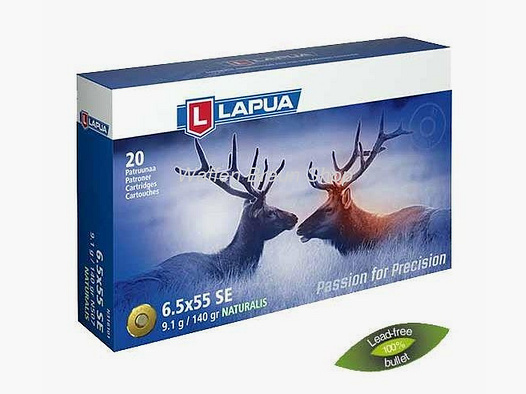 Lapua 6,5x55 Naturalis 9,1 gr. a20 st.#EO2912""